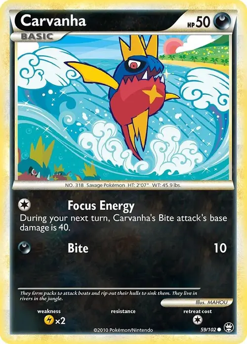Carvanha card art