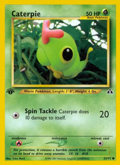 Caterpie card art