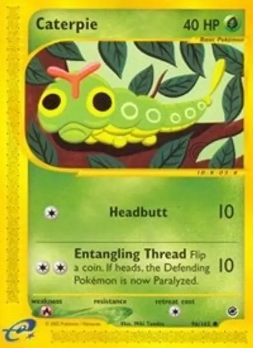 Caterpie card art