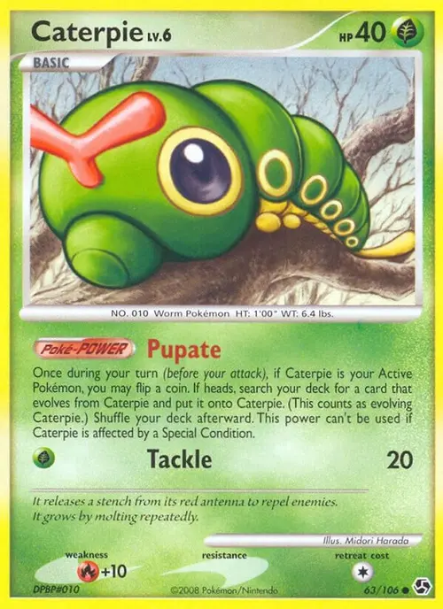 Caterpie card art