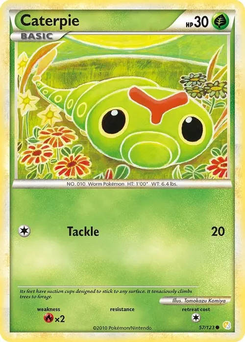 Caterpie card art