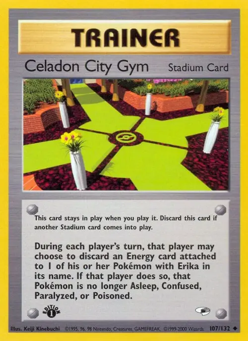 Celadon City Gym card art