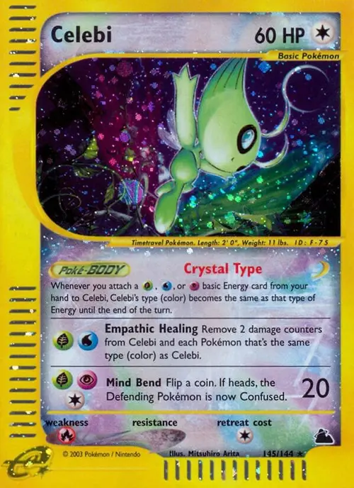 Celebi card art