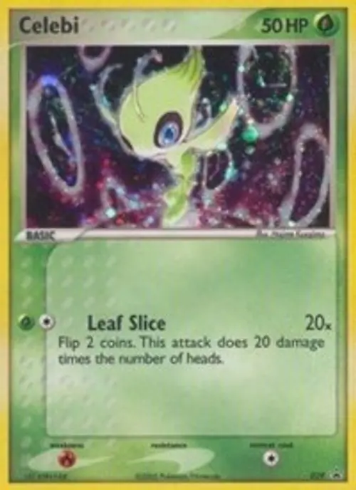 Celebi - 029 (EX Collector's Carry Tin) card art