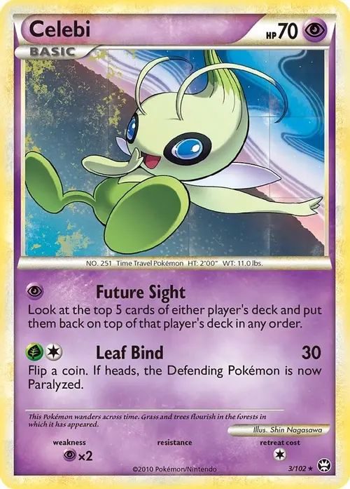 Celebi card art