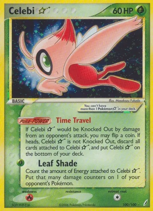 Celebi Star card art