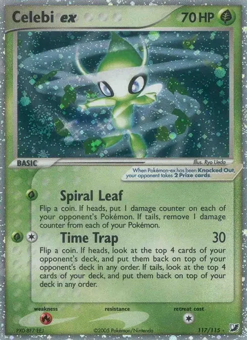 Celebi ex card art