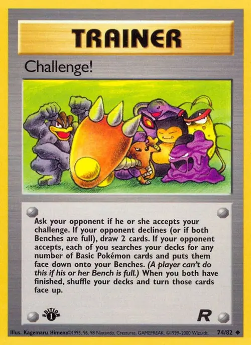 Challenge! card art