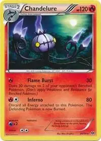 Chandelure - 20/99 card art