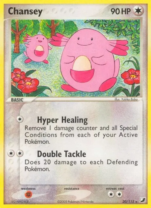 Chansey card art