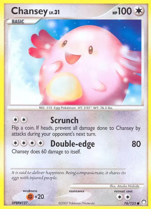 Chansey card art