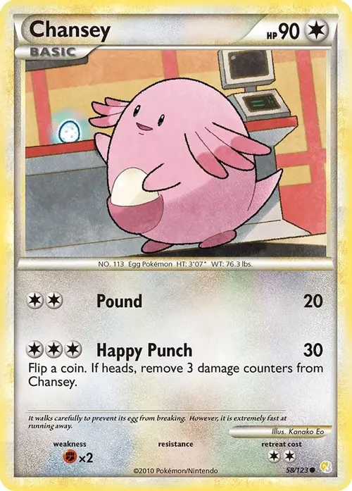 Chansey card art