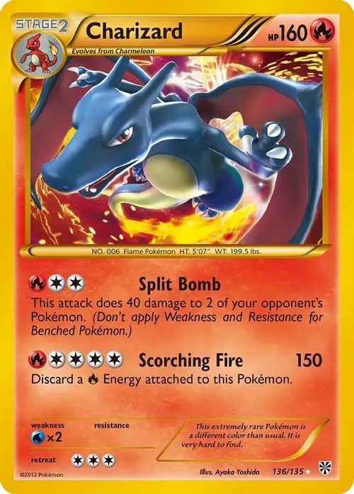 Charizard card art
