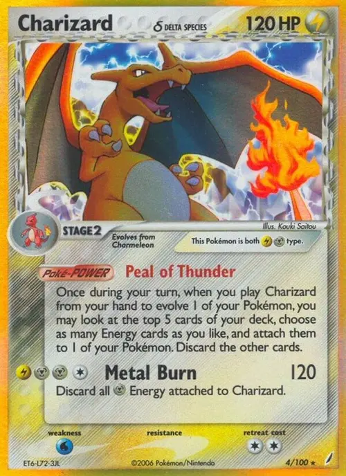 Charizard (Delta Species) card art