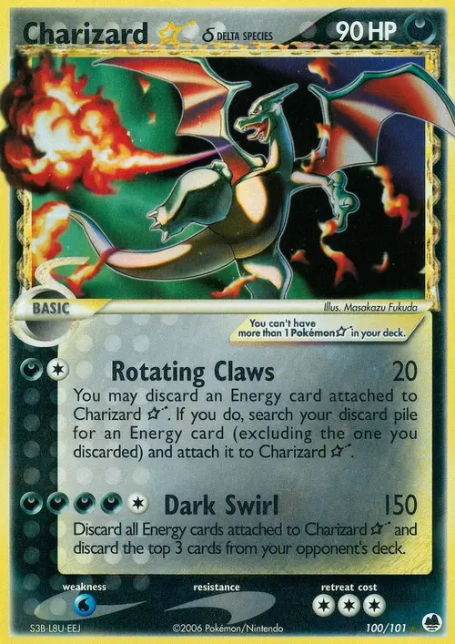Charizard Star (Delta Species) card art