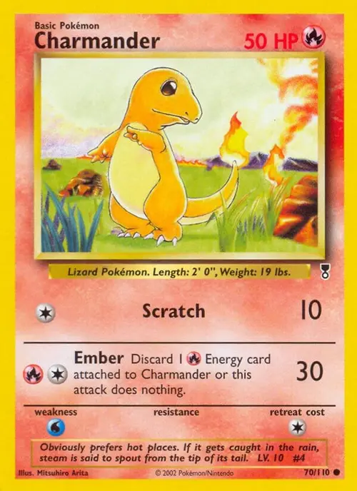 Charmander card art