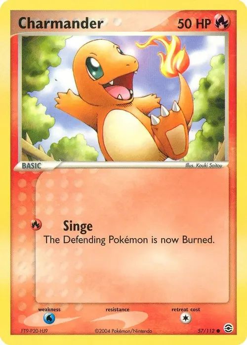 Charmander - 057/112 card art