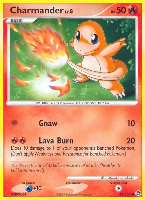Charmander card art