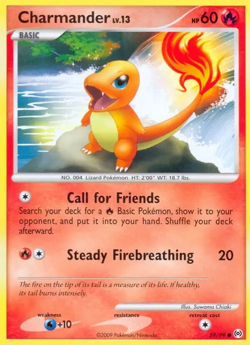 Charmander card art