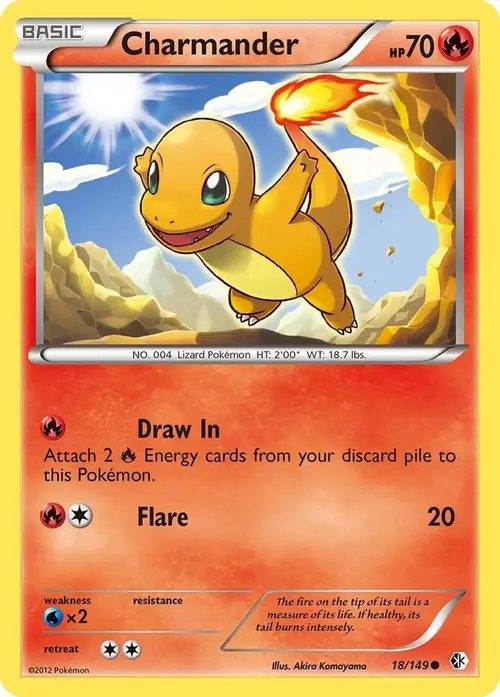 Charmander card art