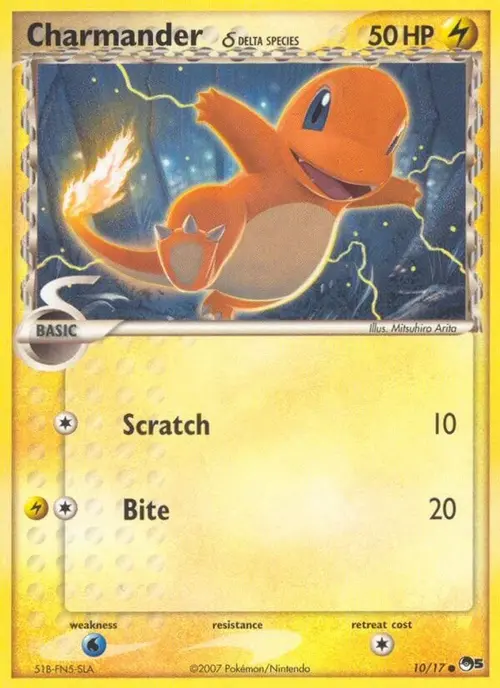 Charmander (Delta Species) card art
