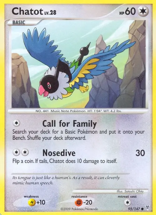 Chatot card art