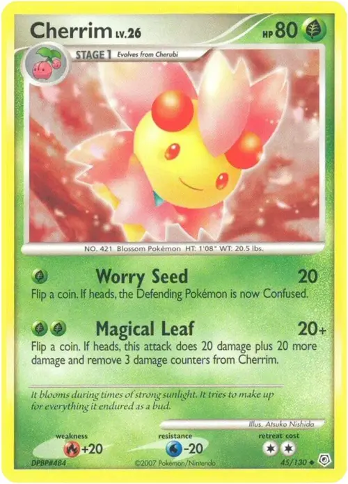 Cherrim card art