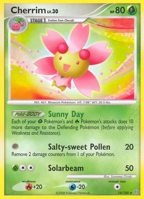 Cherrim card art