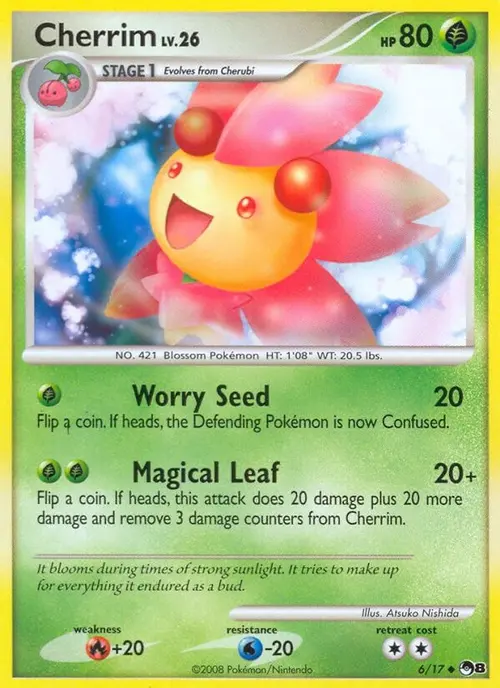 Cherrim card art
