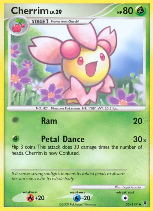 Cherrim card art