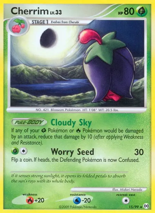 Cherrim card art