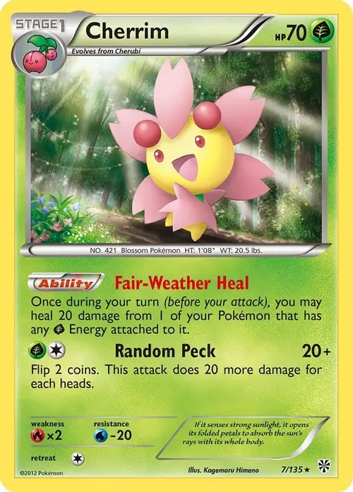 Cherrim card art