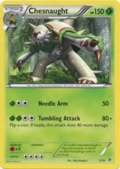 Chesnaught card art