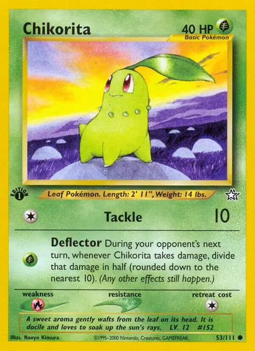 Chikorita (53) card art