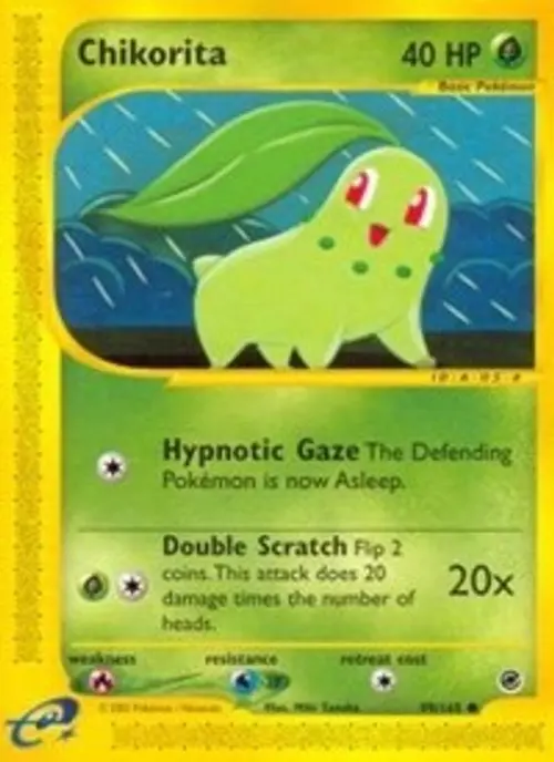 Chikorita (99) card art