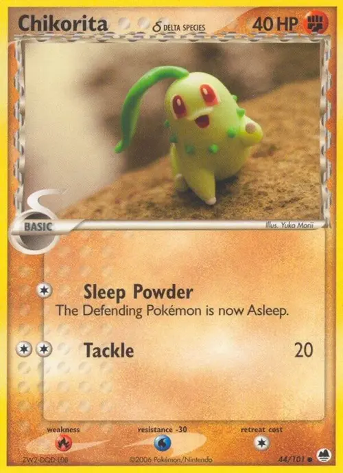 Chikorita (Delta Species) card art