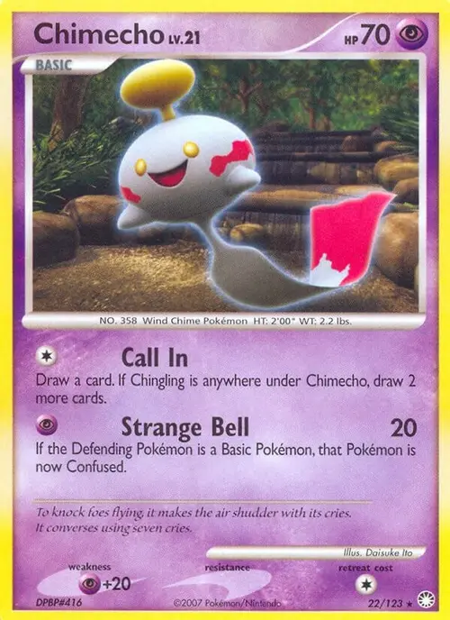 Chimecho card art