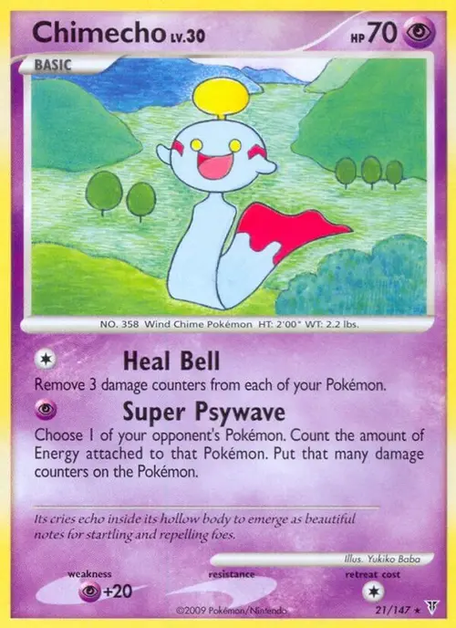 Chimecho card art