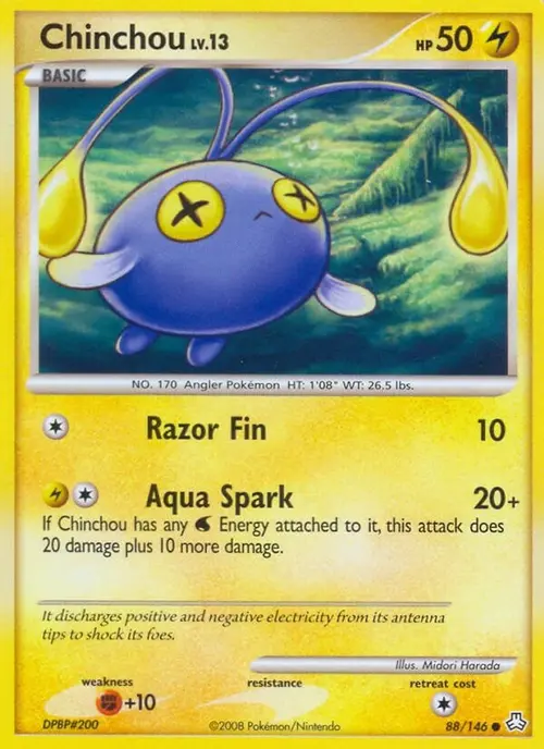 Chinchou (88) card art