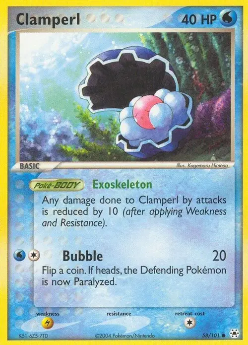 Clamperl card art