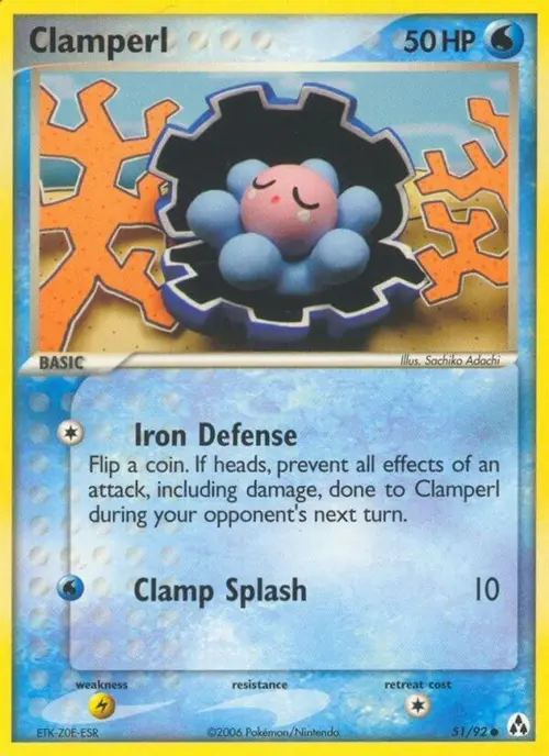 Clamperl card art