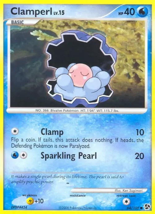 Clamperl card art