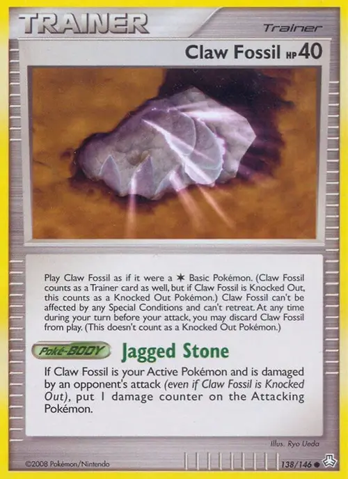Claw Fossil card art