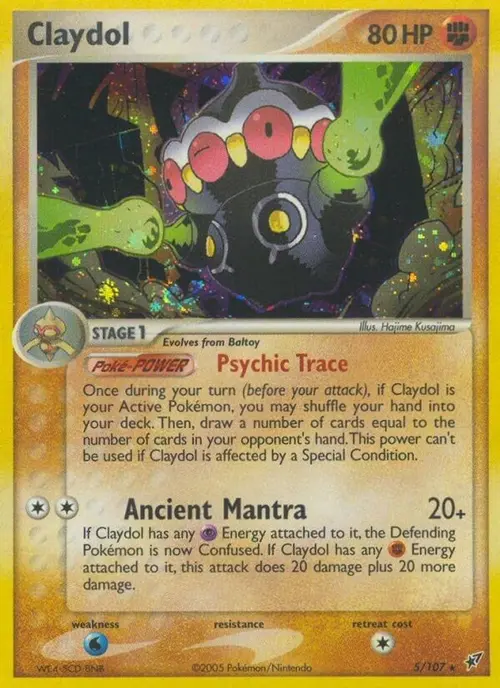Claydol card art