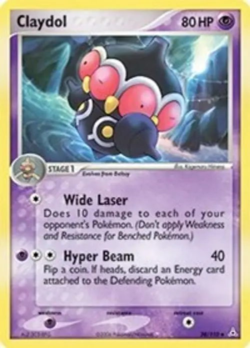 Claydol card art