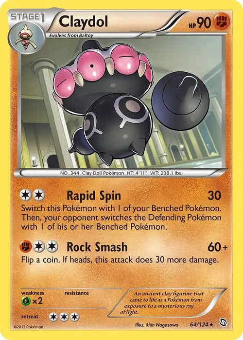 Claydol card art