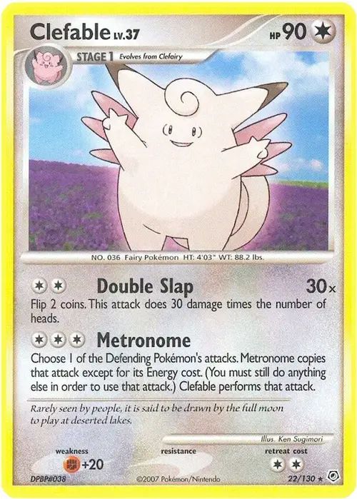 Clefable card art