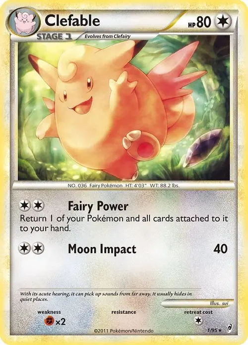 Clefable card art