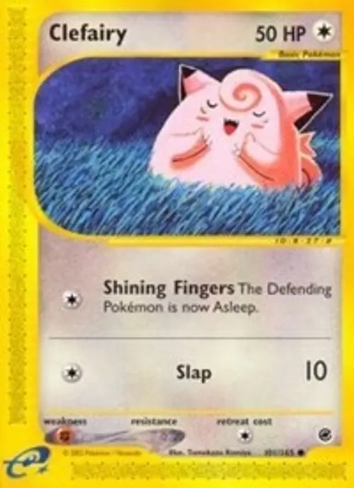 Clefairy card art