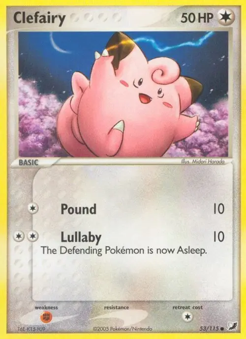 Clefairy card art
